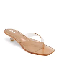 Martinni Jelly Kitten Heel Sandals