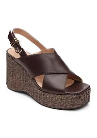 Nancy Platform Wedge Sandals