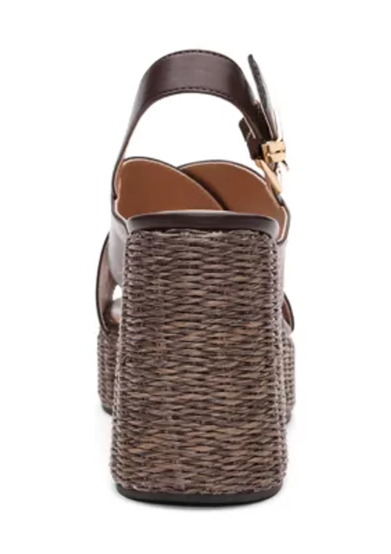 Nancy Platform Wedge Sandals