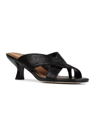 Kaysha Cross Strap Sandals
