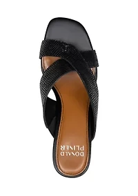 Kaysha Cross Strap Sandals