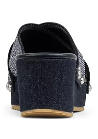 Summer Cross Strap Wedge Sandals