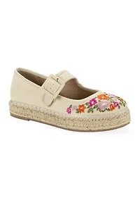 Parisa Mary Jane Espadrille Flats