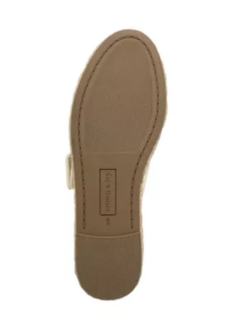 Parisa Mary Jane Espadrille Flats