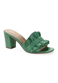 Pervie Ruffle Sandals