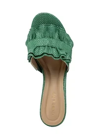 Pervie Ruffle Sandals