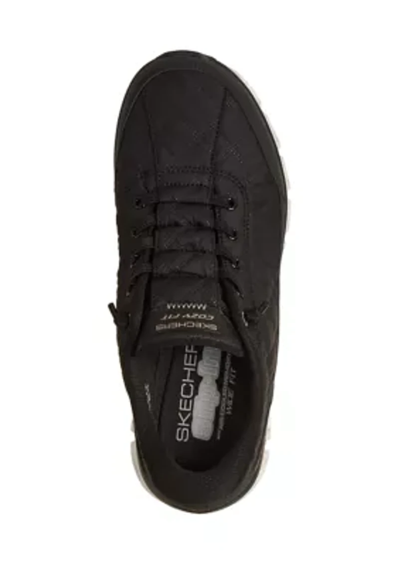 Women's At Ease Cozy Fit Glide-Step Sneakers