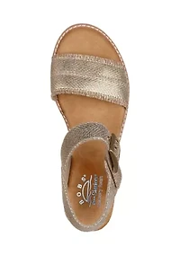 Desert Kiss Sandals - Gold Crush