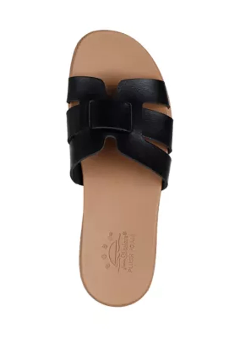 Desert Kiss Low Woven Sandals - Peak Look