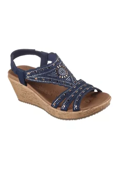 Beverlee Wedge Sandals - Dazzling Charm