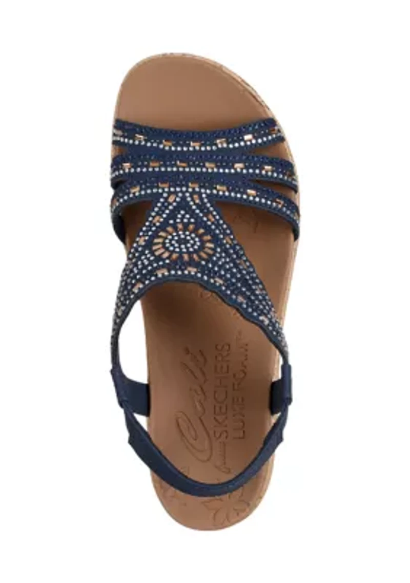 Beverlee Wedge Sandals - Dazzling Charm