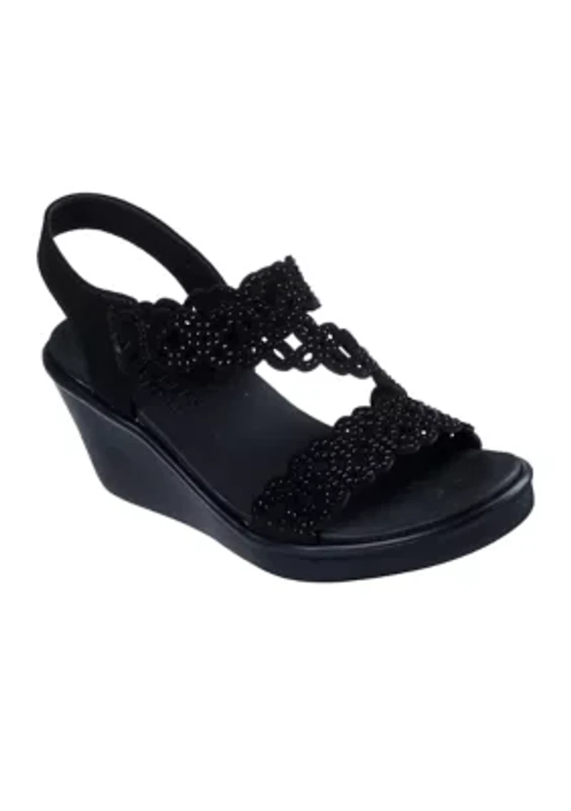 Rumble On Wedge Sassier Dayz Sandals - Wide Width