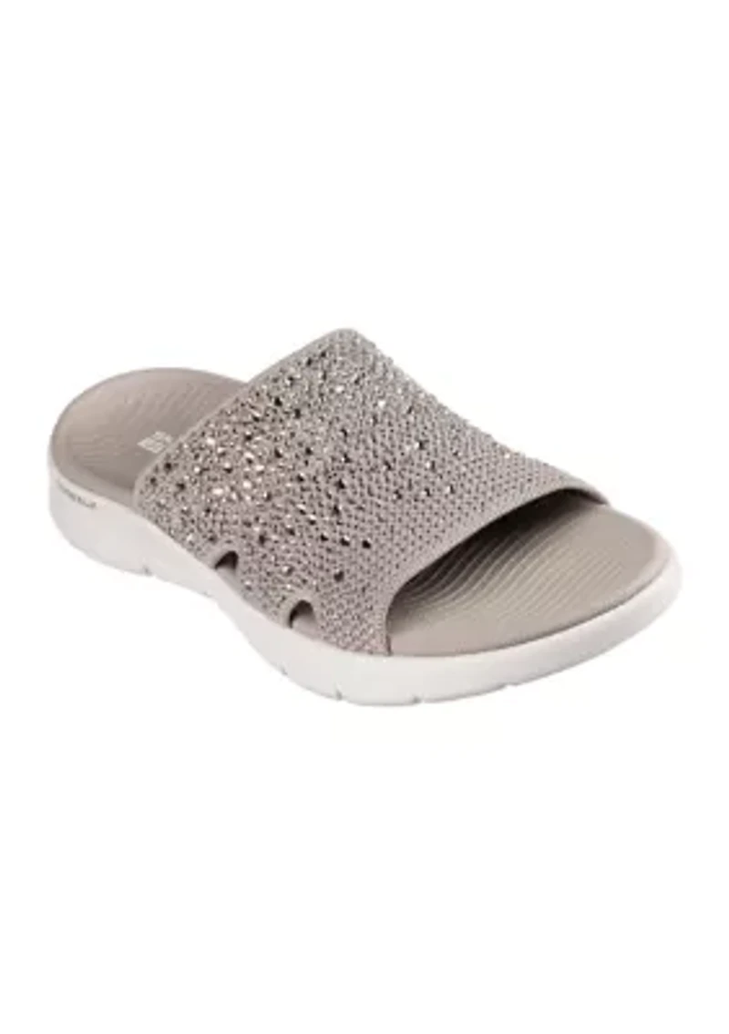 Women's Go Walk Flex Sandals - Glitz