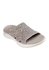 Women's Go Walk Flex Sandals - Glitz