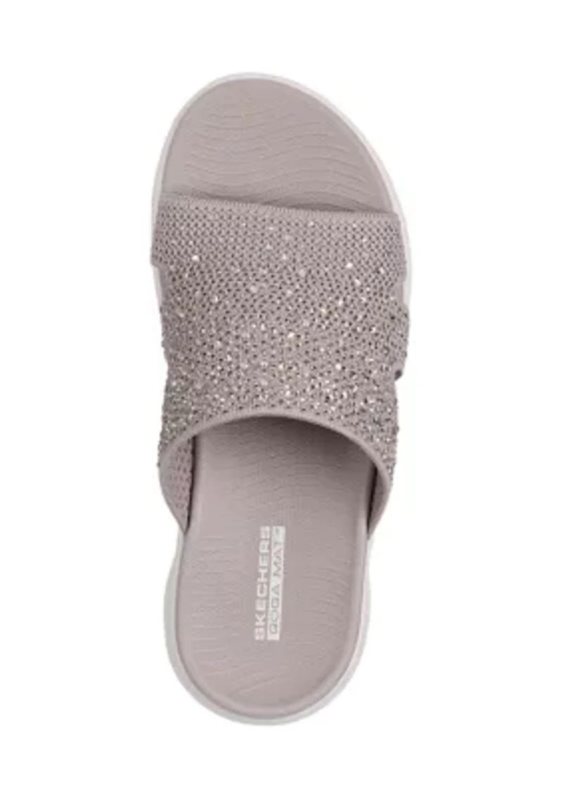 Women's Go Walk Flex Sandals - Glitz