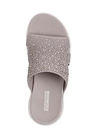 Women's Go Walk Flex Sandals - Glitz
