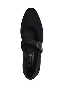 Cleo Snip Mary Jane Flats - Glamorous