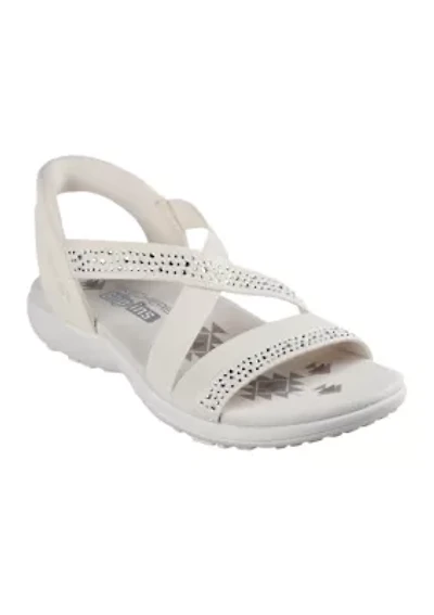 Women's Slip-Ins: Reggea Slim Sandals - Summer Sparkle