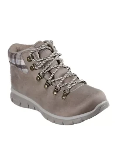 Synergy Boots - Plaid Mood