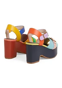 Raf Mismatch Platform Sandals