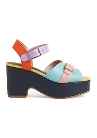 Raf Mismatch Platform Sandals