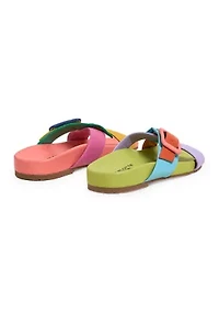 Sylas Mismatch Slide Sandals