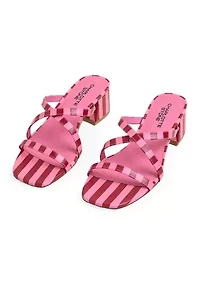 Levi Strappy Block Heel Sandals