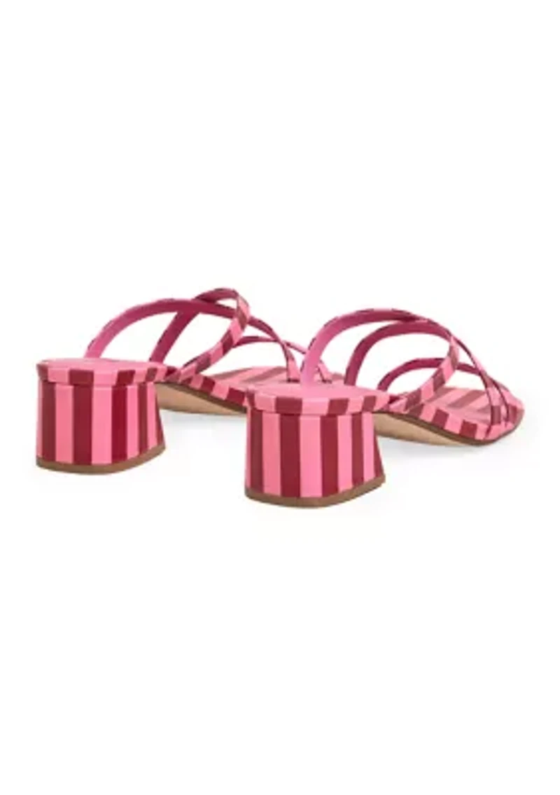 Levi Strappy Block Heel Sandals