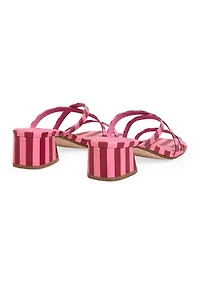 Levi Strappy Block Heel Sandals