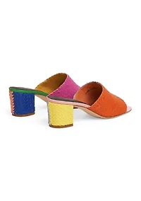 Lenu Woven Slide Sandals