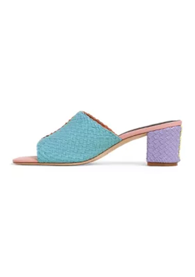 Lenu Woven Slide Sandals