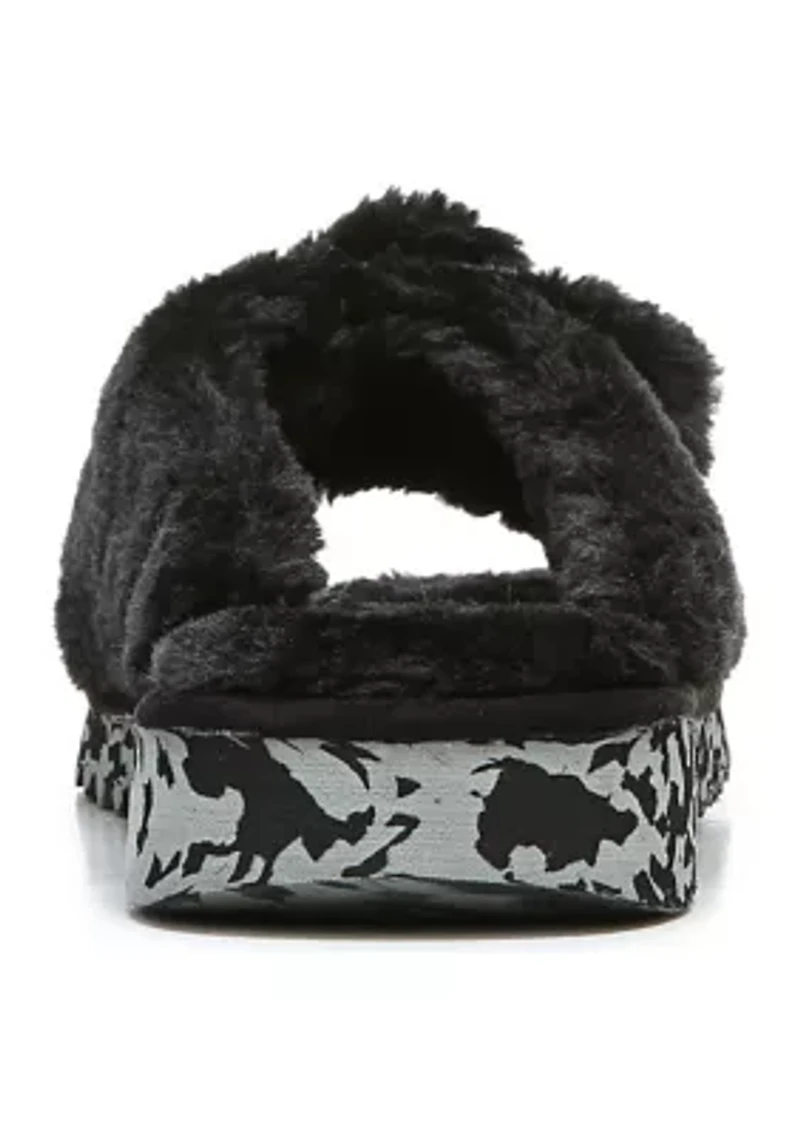 Staycay Og Slippers - Tofu Faux Fur