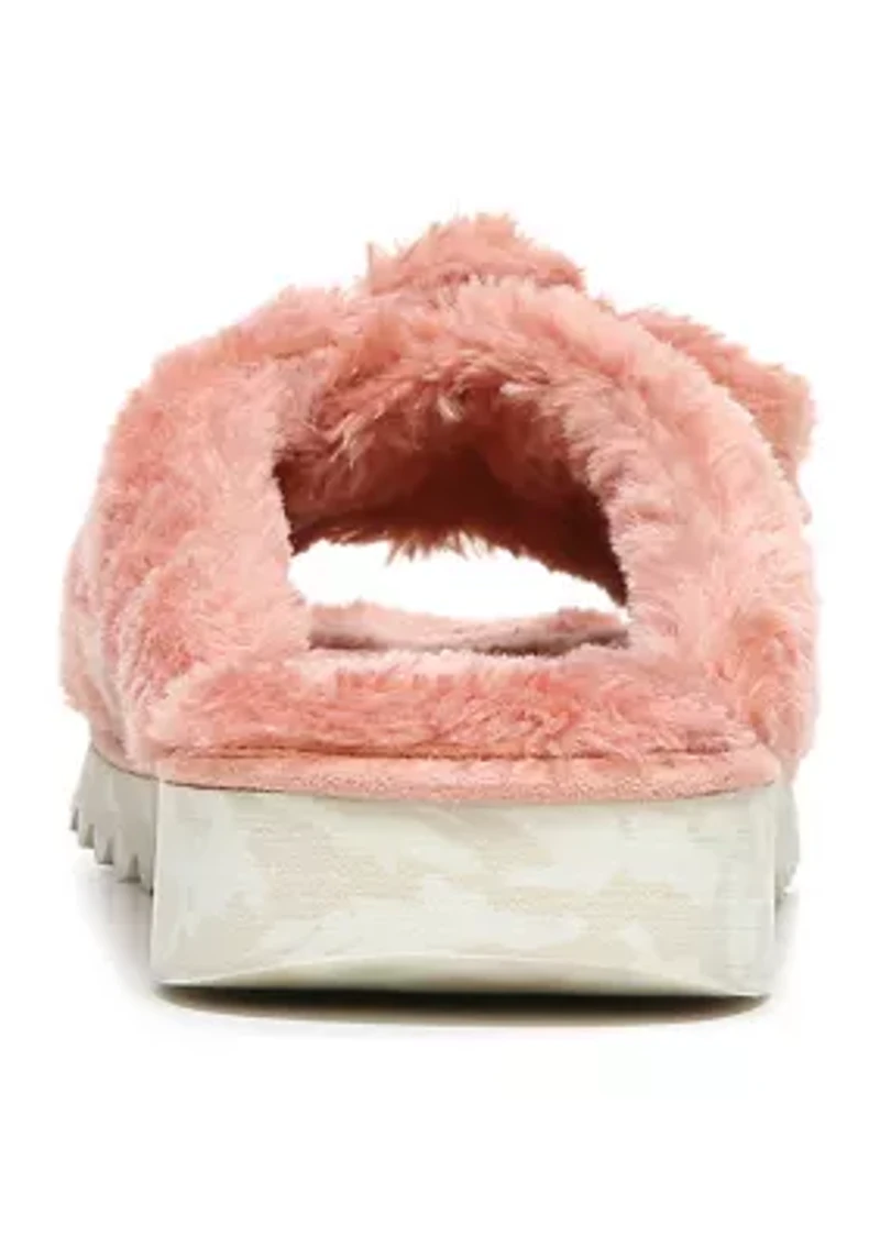 Staycay Og Slippers - Tofu Faux Fur