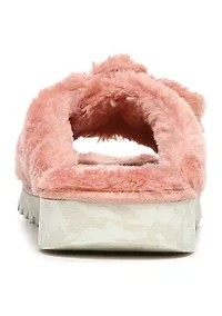 Staycay Og Slippers - Tofu Faux Fur