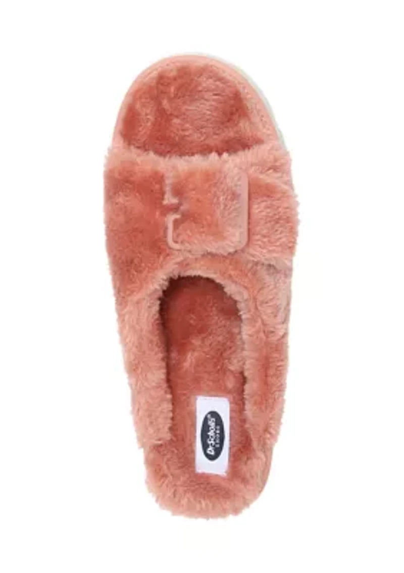 Staycay Og Slippers - Tofu Faux Fur