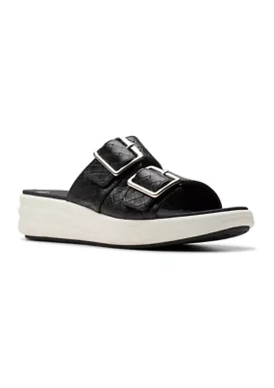 Drift Bckle  Wedge Sandals