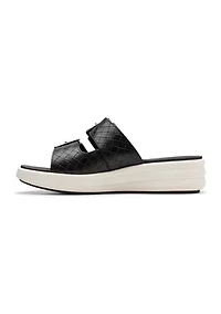 Drift Bckle  Wedge Sandals