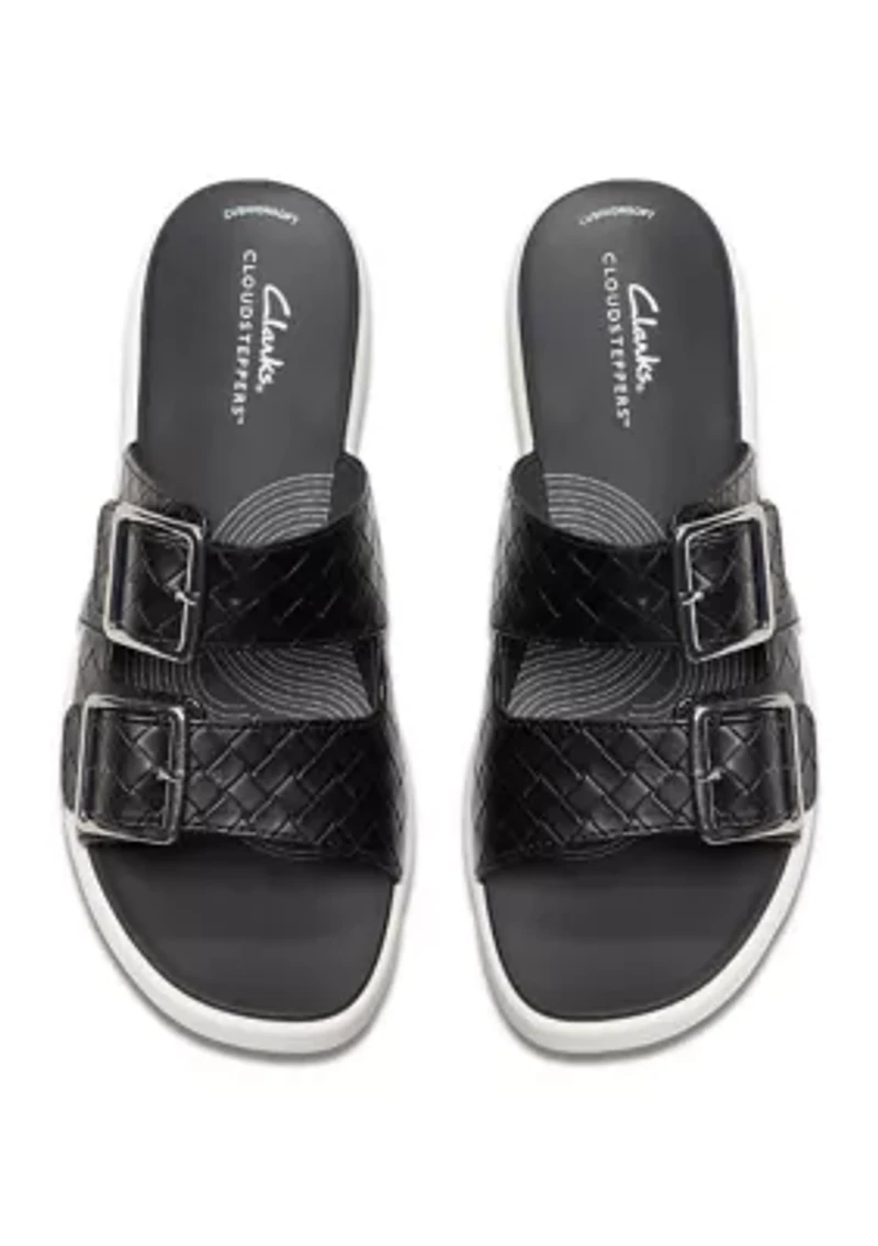 Drift Bckle  Wedge Sandals