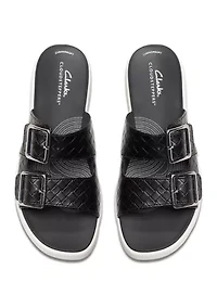Drift Bckle  Wedge Sandals