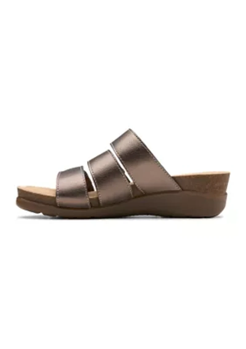 Calenne Lily Wedge Sandals