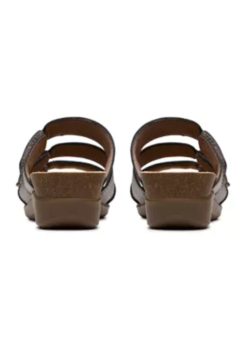 Calenne Lily Wedge Sandals