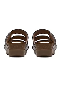 Calenne Lily Wedge Sandals