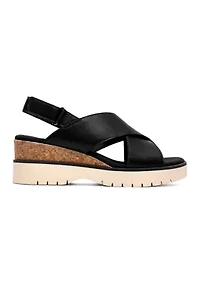 Diaz Cross Band Sandals