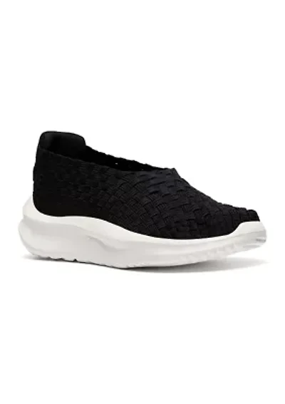 Solevana Weave Slip-On Sneakers