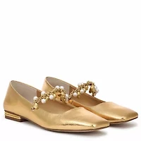 Franco Tinsley Charm Mary Jane Flat