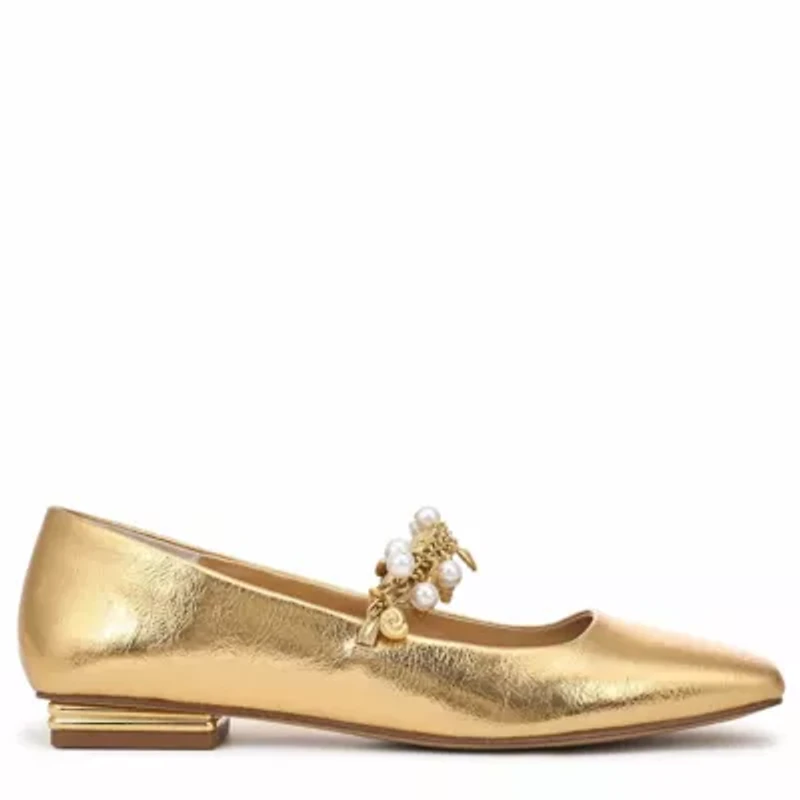 Franco Tinsley Charm Mary Jane Flat