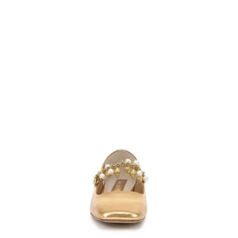 Franco Tinsley Charm Mary Jane Flat