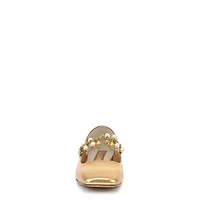 Franco Tinsley Charm Mary Jane Flat