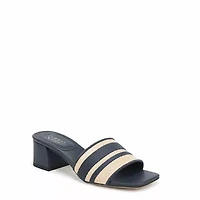 Franco Kaori Block Heel Slide Sandal