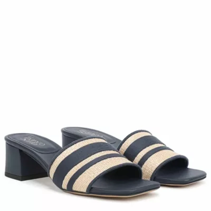 Franco Kaori Block Heel Slide Sandal